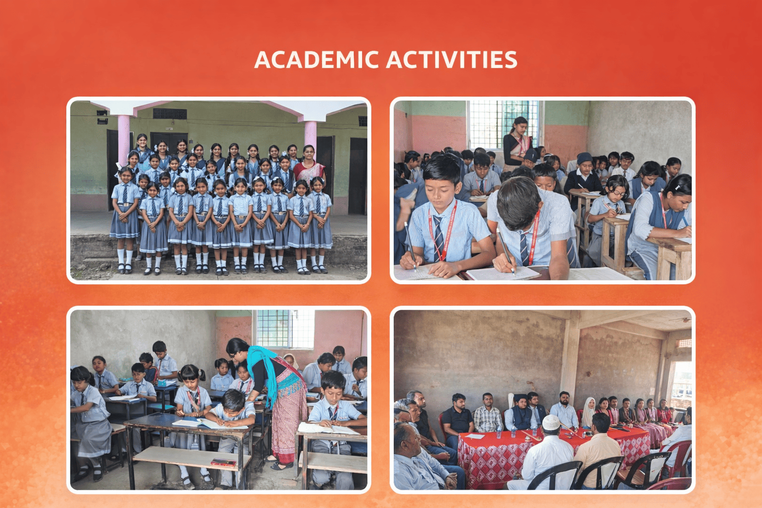 Group Photo of Girls with Teachers