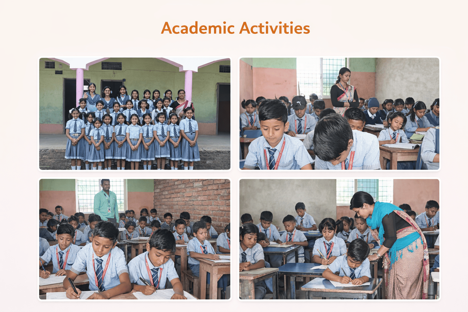 Classroom Writing Session