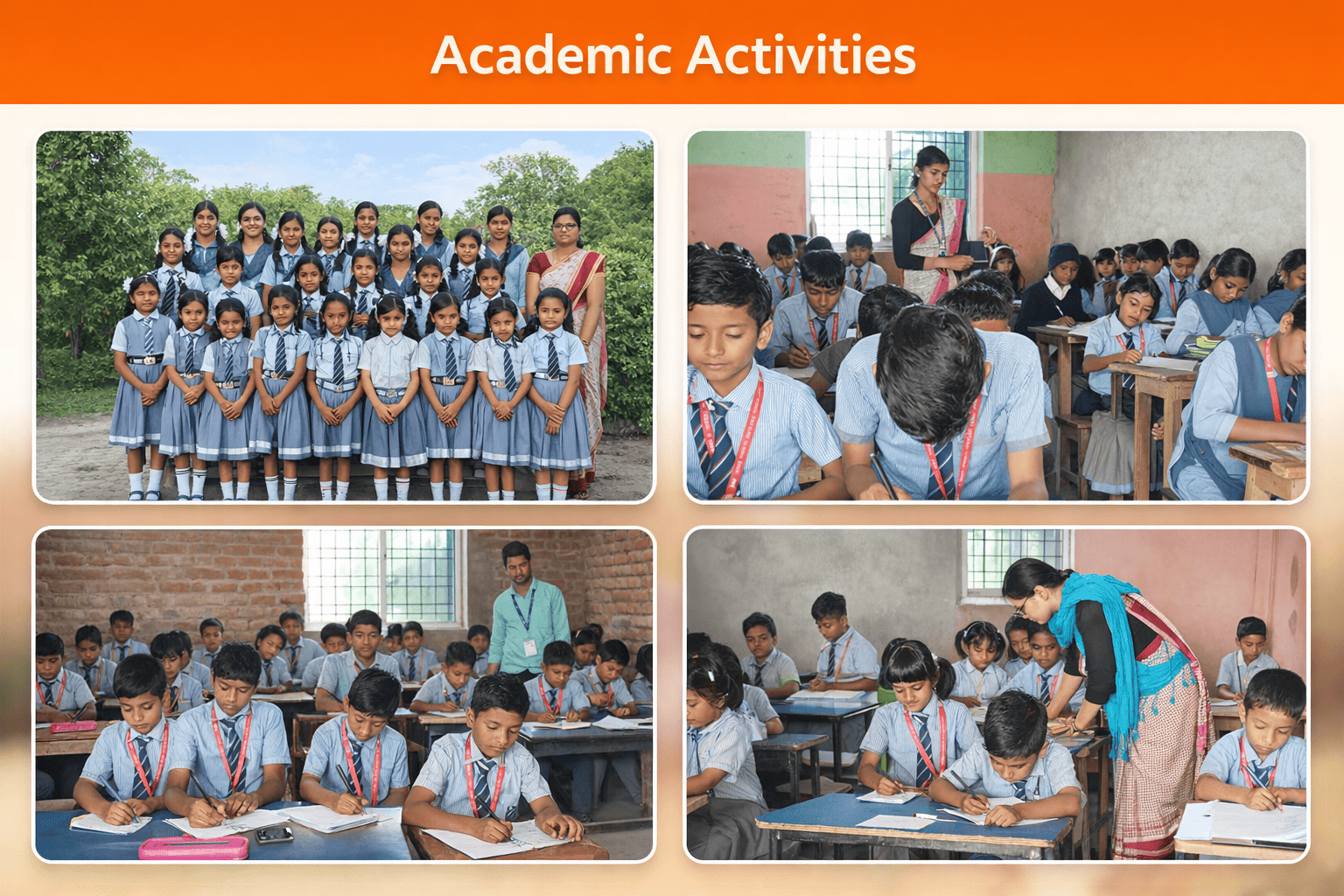 School Meeting Scene