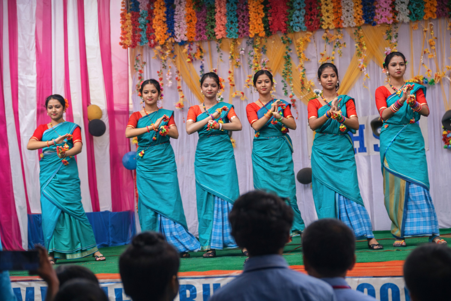 Santhali dance performance