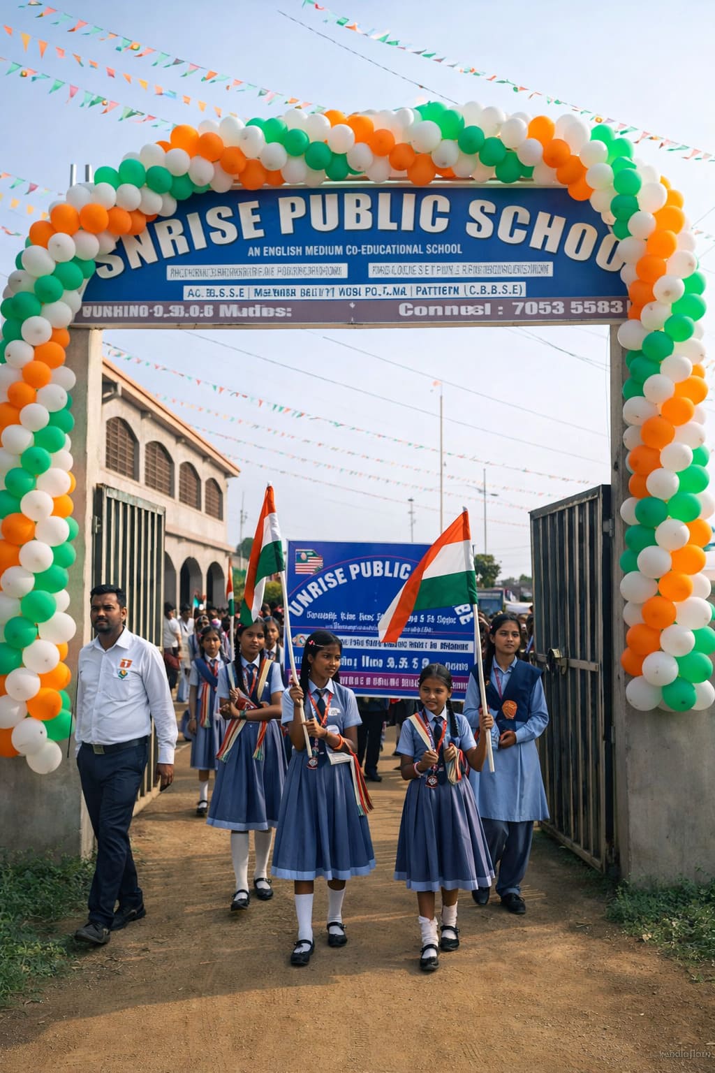 Independence Day stage performance